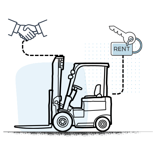 Battery operated forklift sales and rental in Pakistan